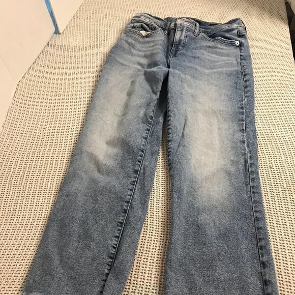 LUCKY BRAND WOMENS MID RISE CROPPED MINI BOOT SIZE 6 - Picture 1 of 12